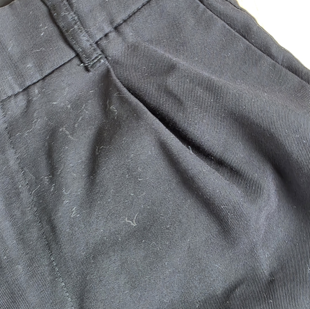 Zara Black Wide Leg Pleated Pants Size XS EUC - Picture 5 of 5